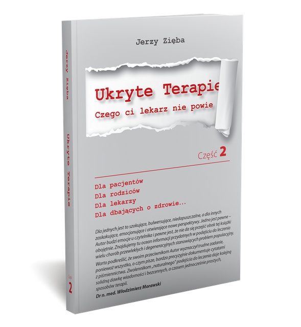 Książka Ukryte Terapie Jerzy Zięba Część 2 - Bezpieczna Suplementacja